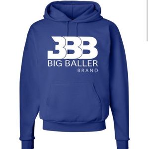 Big Baller Brand Blue Hoodie